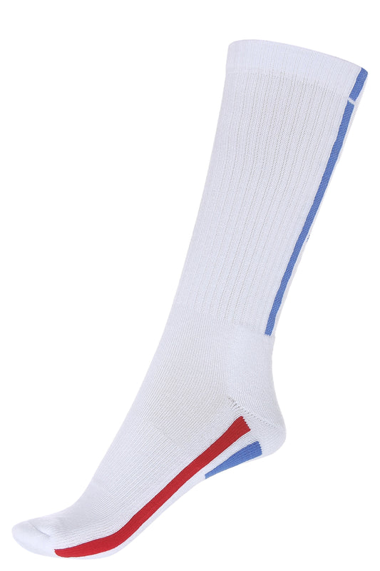 SOCKS WHITE/RED Unisex