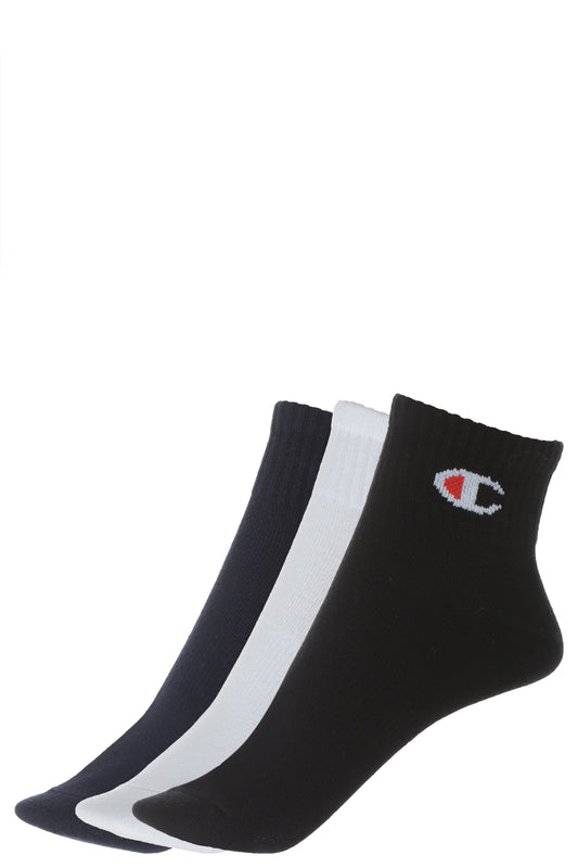 SOCKS 3 PACK WHITE/BLUE/NAVY Kids